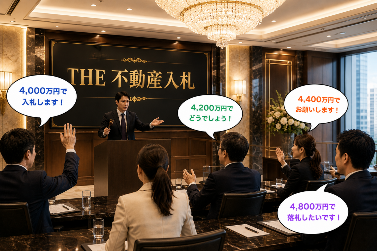 貸し会議室での入札