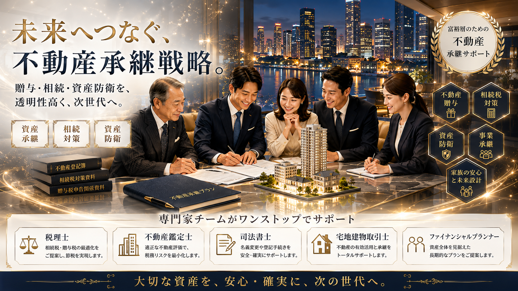 不動産と未来承継のイメージ